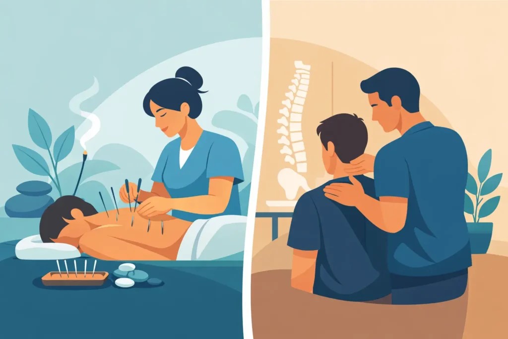 Acupuncture vs Chiropractic Care