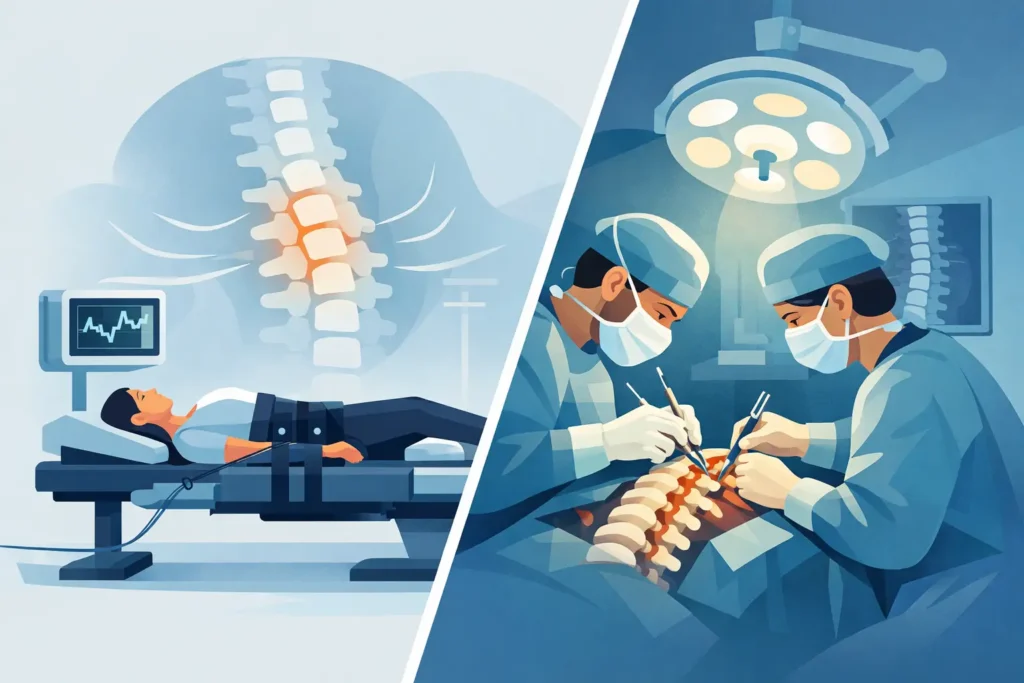 Spinal Decompression vs Surgery