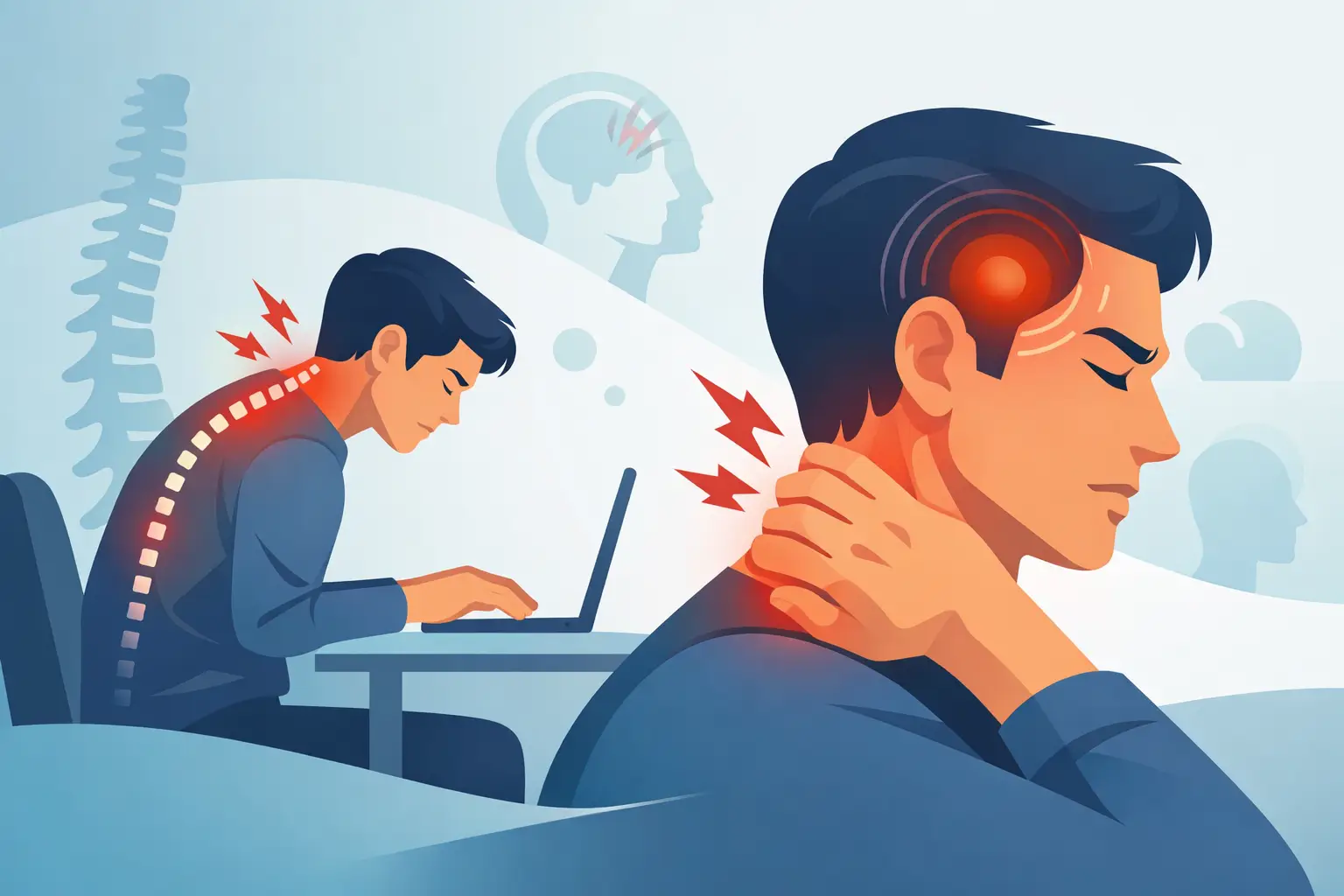 How Poor Posture Causes Headaches and Neck Pain