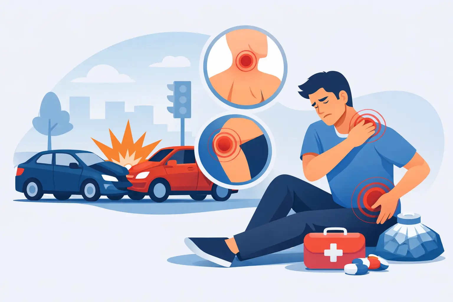 Guide to Post-Accident Soreness After a Crash