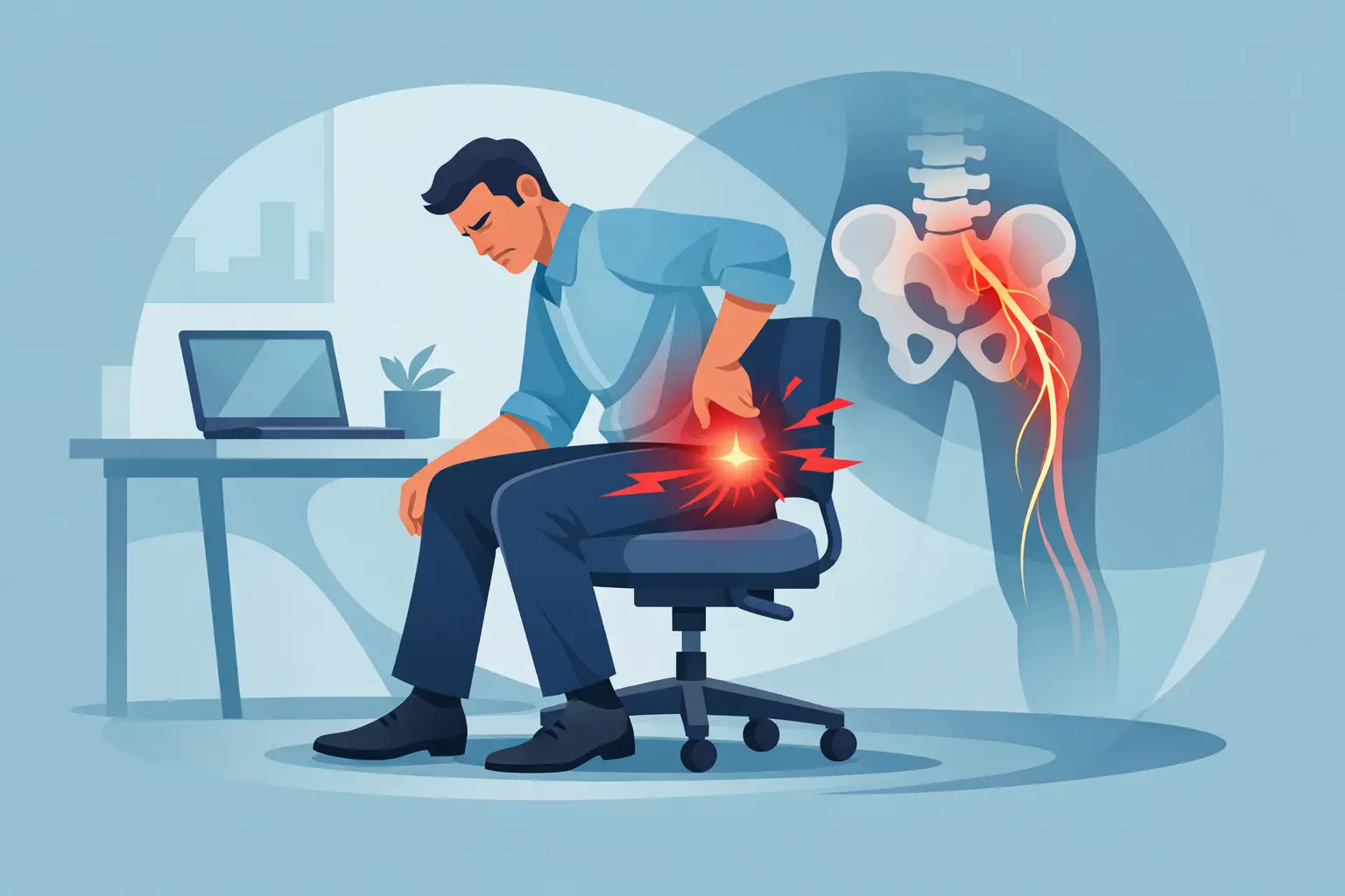 Why Does Sciatica Hurt Worse Sitting Down?