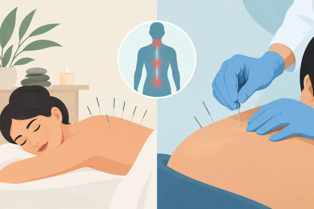 Acupuncture Versus Dry Needling for Pain Relief