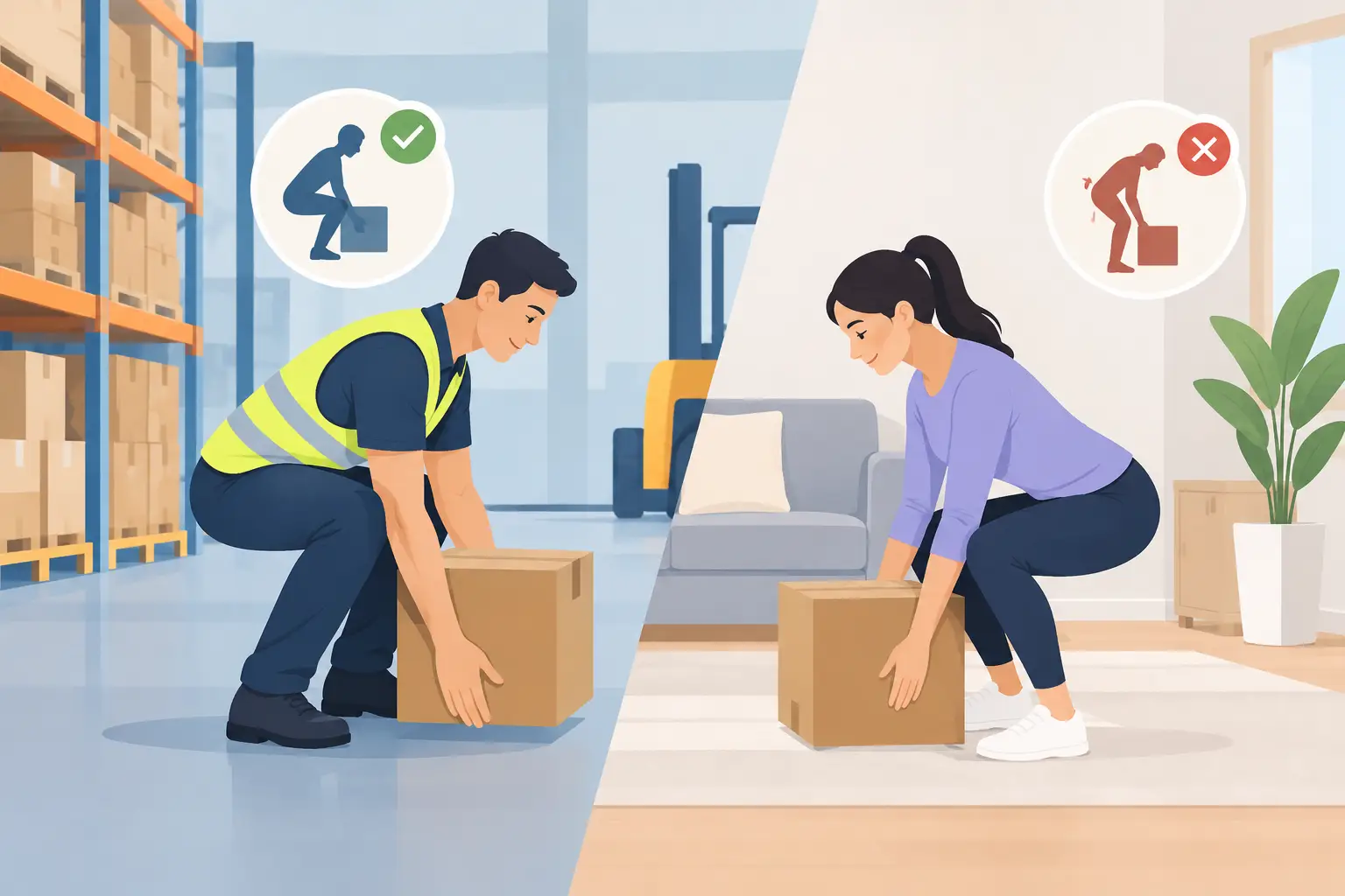 How to Avoid Lifting Injuries at Work and Home
