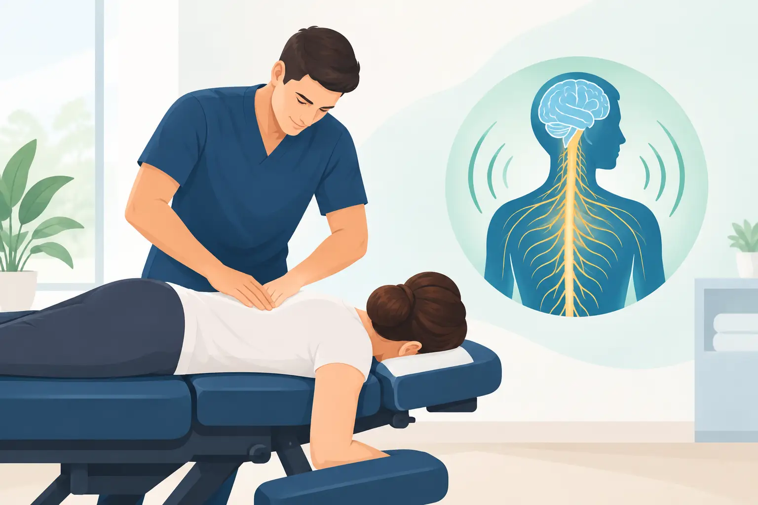 How Chiropractic Reduces Nervous System Stress